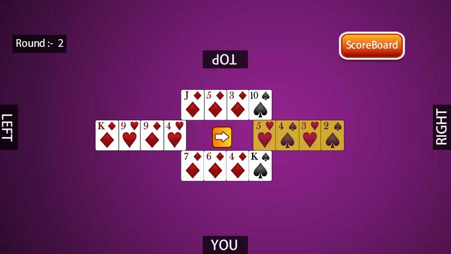 Hazari Card Game : 1000 Points स्क्रीनशॉट 3