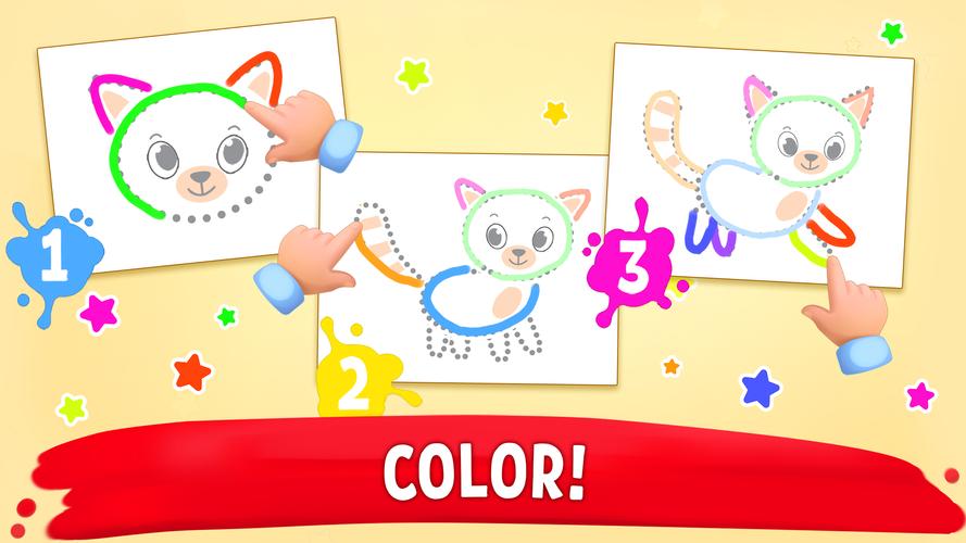 Coloring book Games for kids 2 Screenshot 3