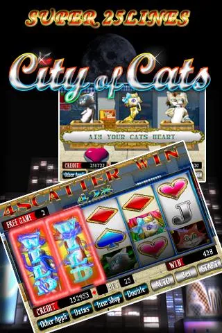 SUPER 25LINES CITY OF CATS Captura de pantalla 2