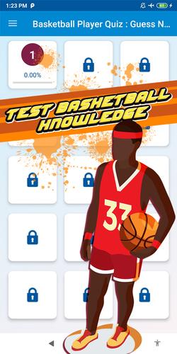 basketball player quiz 스크린샷 2