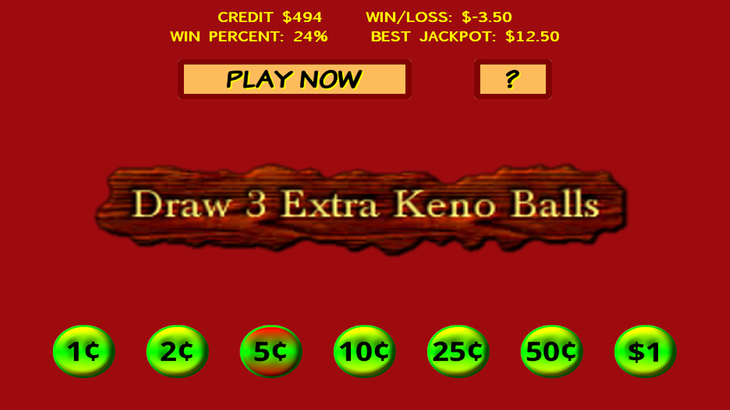 Draw 3 Extra Keno Balls Screenshot 3