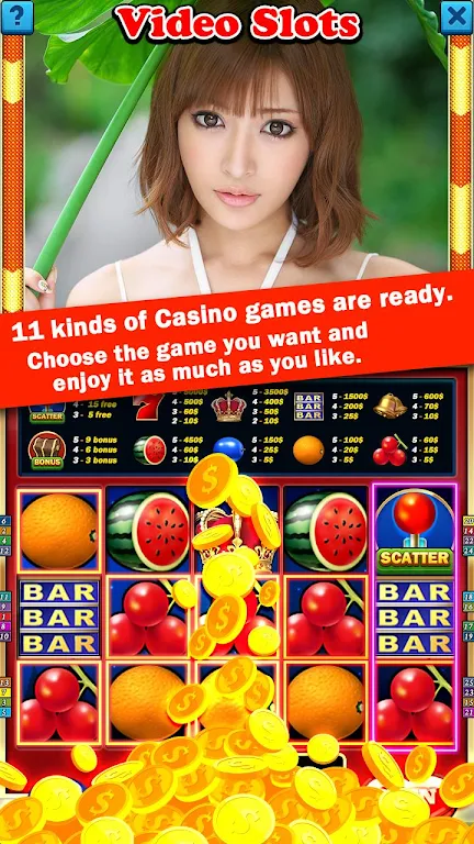 HOT Bikini Girl Casino Slots應用截圖第1張