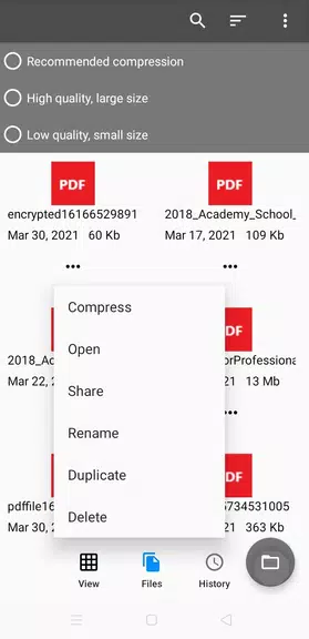 PDF Small - Compress PDF スクリーンショット 3