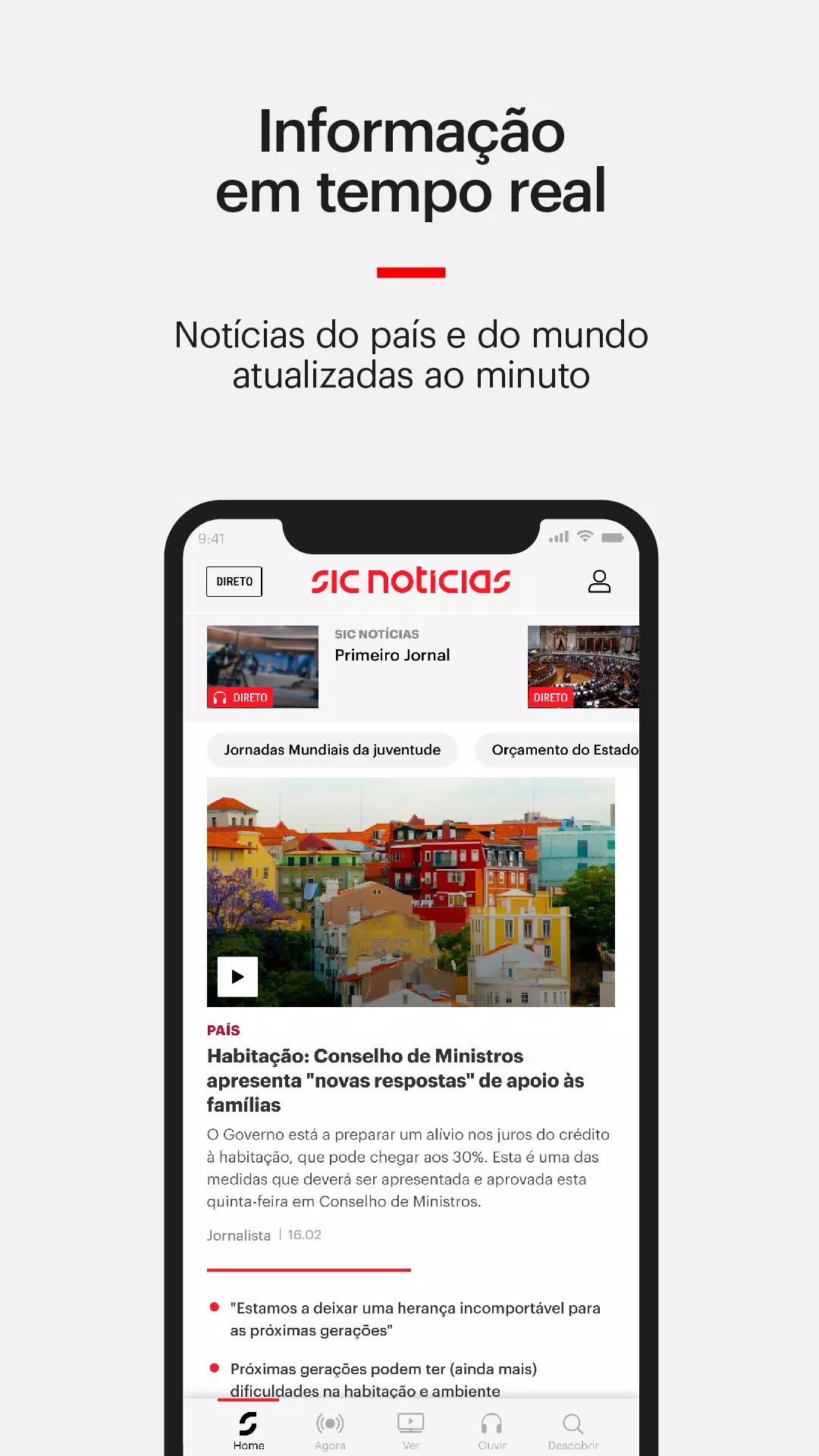 SIC Notícias Captura de pantalla 3