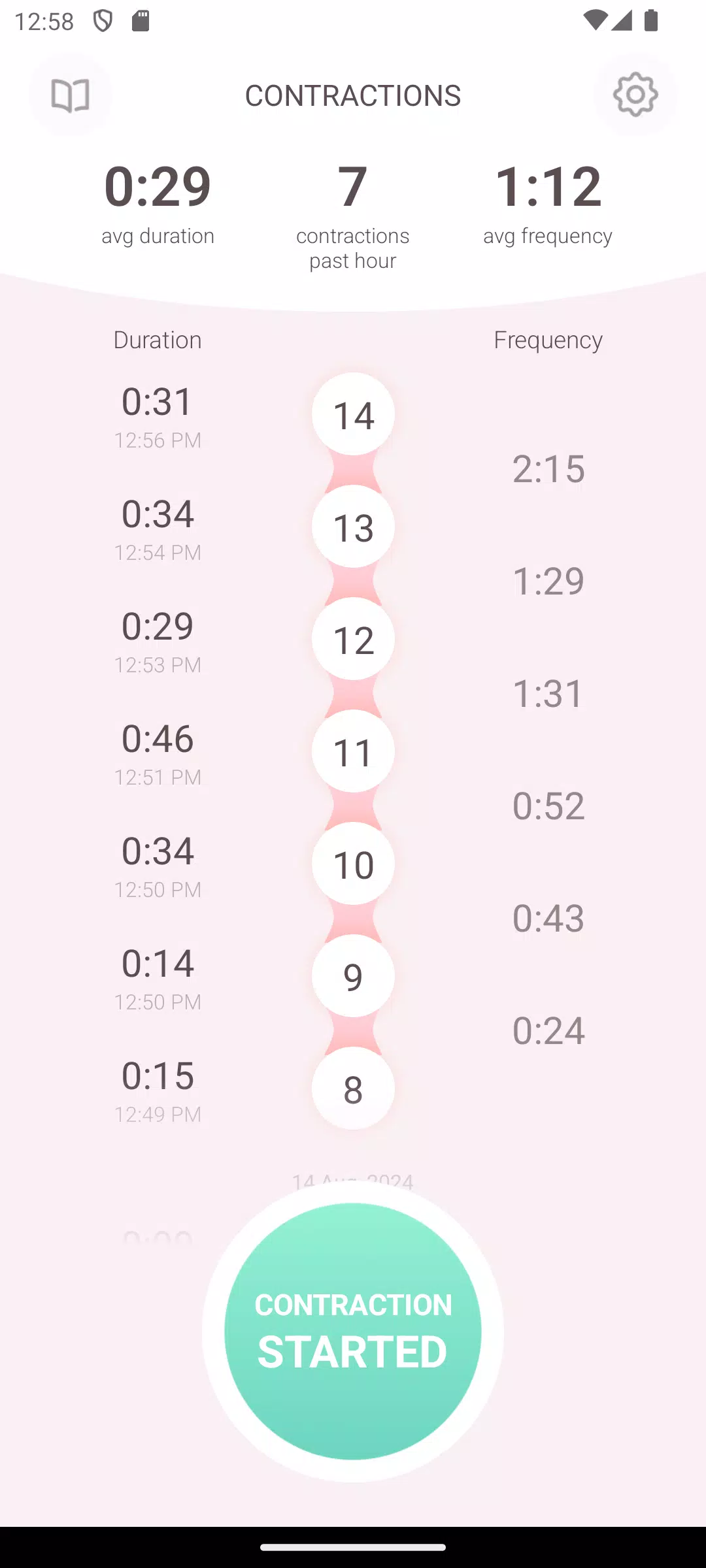 Contraction Timer & Counter 9m應用截圖第2張