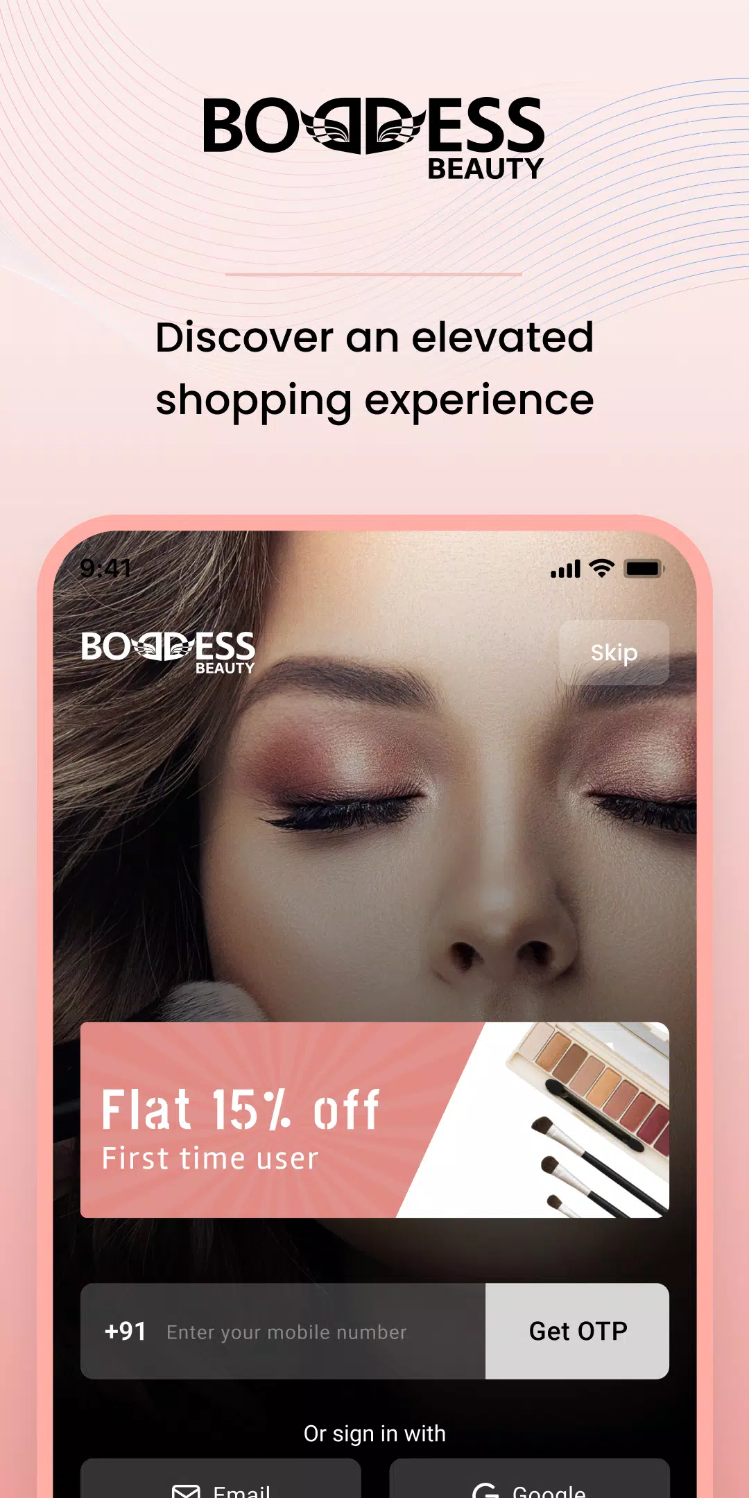 Boddess: Beauty Shopping App Screenshot 1