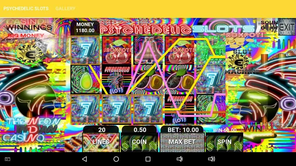 Psychedelic Slots स्क्रीनशॉट 4