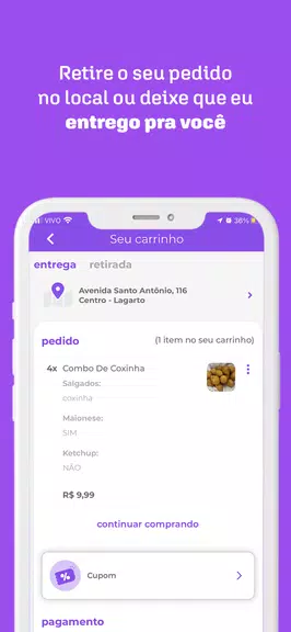 quero delivery: mercado e + Captura de pantalla 4