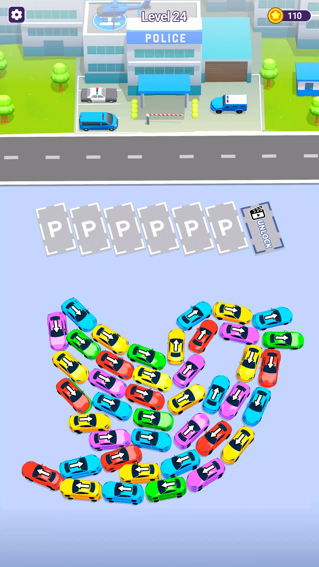 Mini Car Jam: Parking Puzzle Captura de tela 4