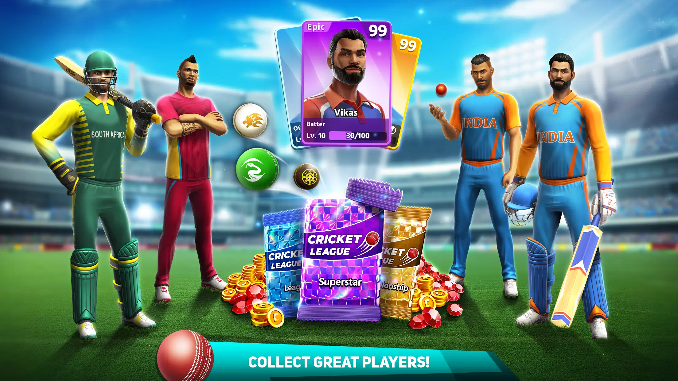 Cricket League Captura de pantalla 4