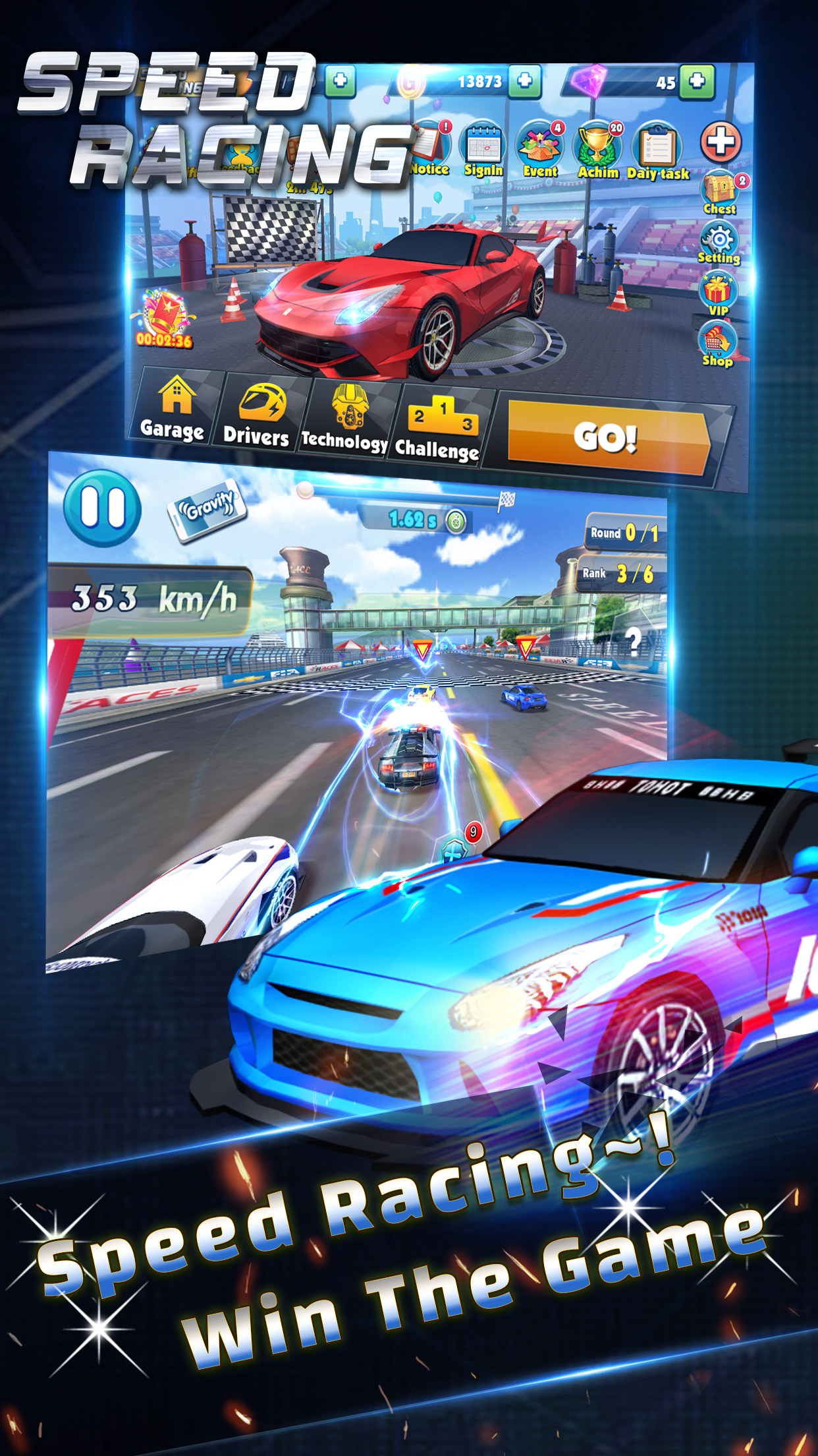 Speed Racing - Secret Racer Screenshot 1