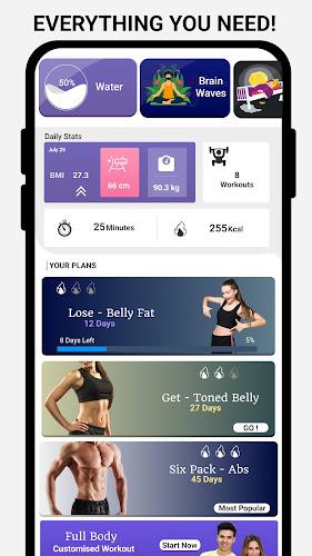 Lose Belly Fat-12 Days at Home应用截图第2张