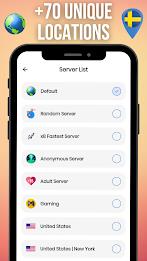 Sweden VPN應用截圖第3張