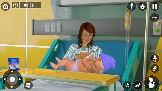 Mother Simulator: Mom Games 3D Captura de pantalla 1