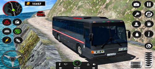 Coach Bus Simulator Offroad 3D Capture d'écran 3