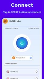 Tiger VPN Captura de tela 2