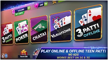 Teen Patti Royal - 3 Patti Capture d'écran 3