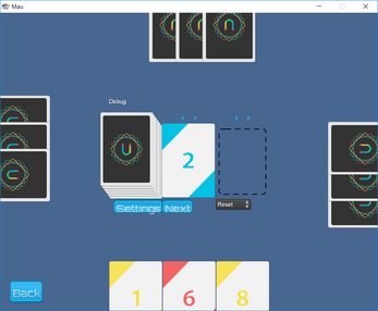 Mau Card Game Capture d'écran 1