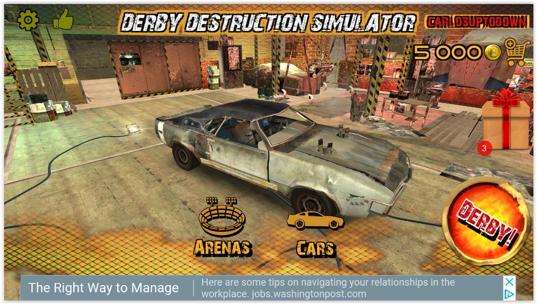 Derby Destruction Simulator Capture d'écran 1