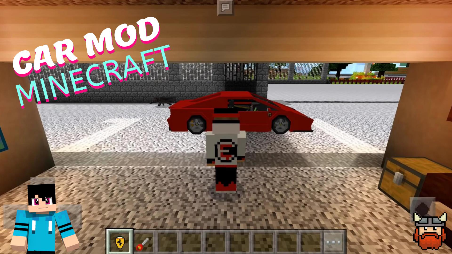 Cars Mod for Minecraft PE Capture d'écran 1