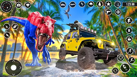 Real Dino Hunting 3D shooting 스크린샷 1