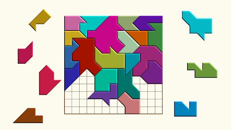 Super Tangram Puzzle Скриншот 1