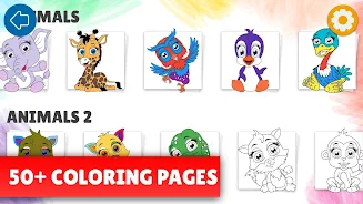 Kids coloring pages for kids应用截图第3张