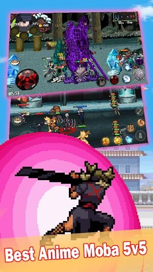Ninja Moba Скриншот 4