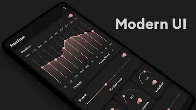 Flat Equalizer - Bass Booster Captura de tela 1