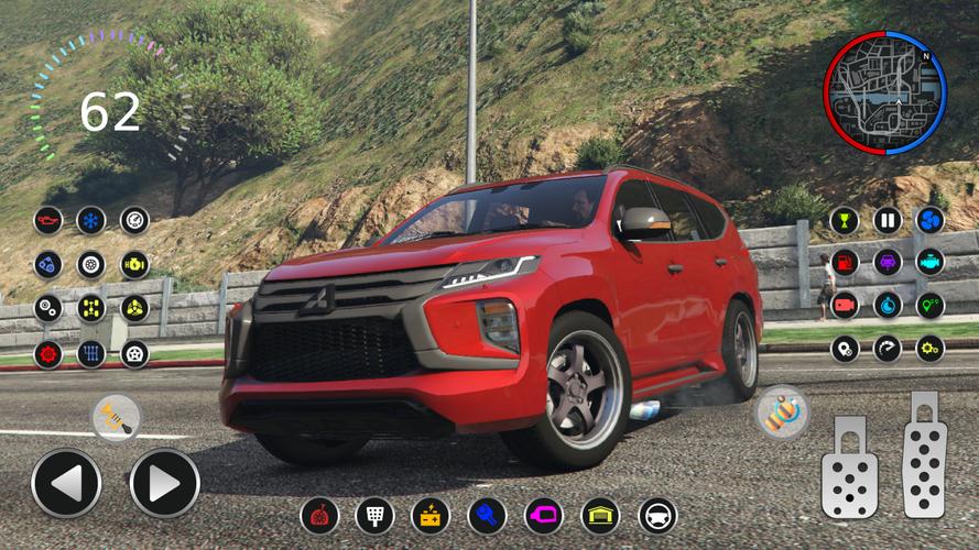 Pajero Off Road Stunts Racing スクリーンショット 1