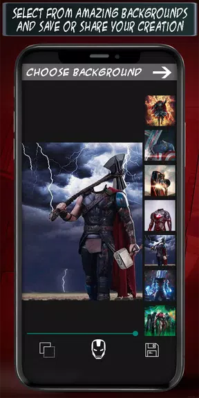 SuperHeroes Editor應用截圖第3張