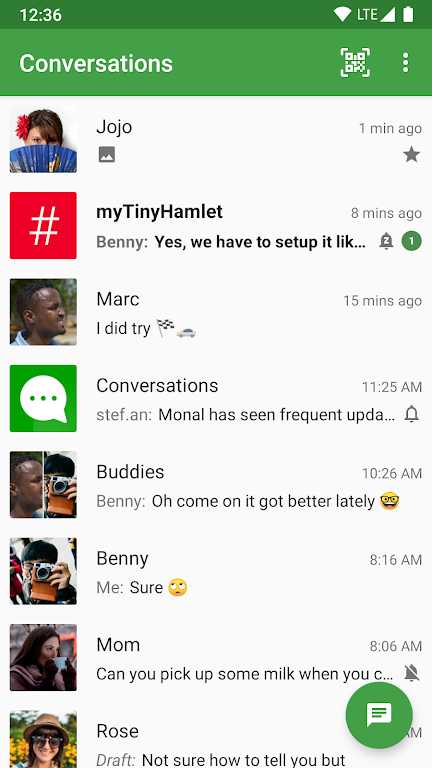 Conversations (Jabber / XMPP) Screenshot 1