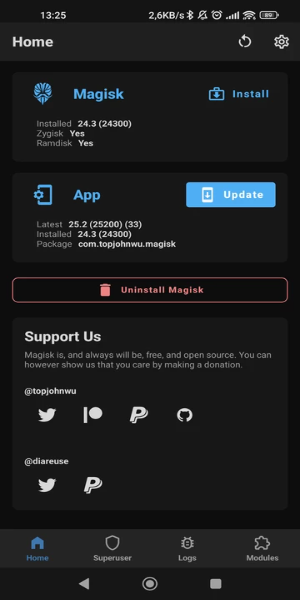 Magisk Manager 스크린샷 3