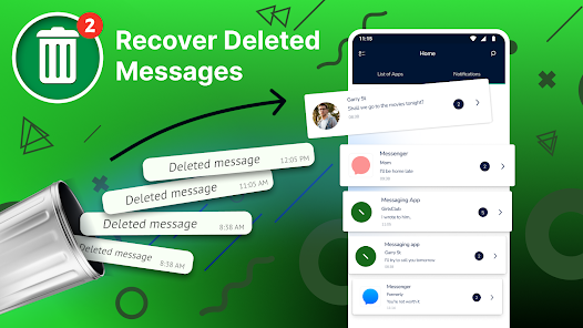 Récupérer les messages Capture d'écran 4