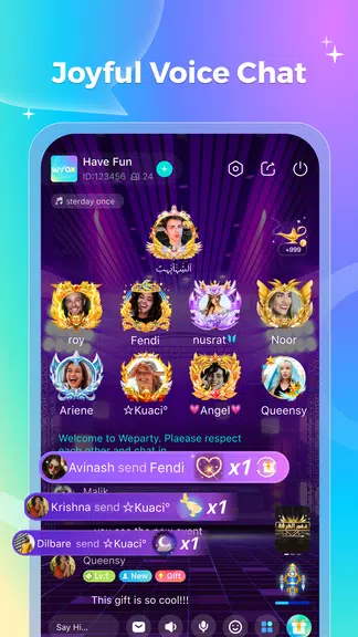 Wyak-Voice Chat&Meet Friends應用截圖第1張
