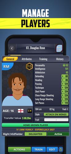 Ultimate Football Club Manager スクリーンショット 1