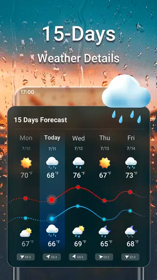 Weather Forecast & Live Radar Скриншот 2