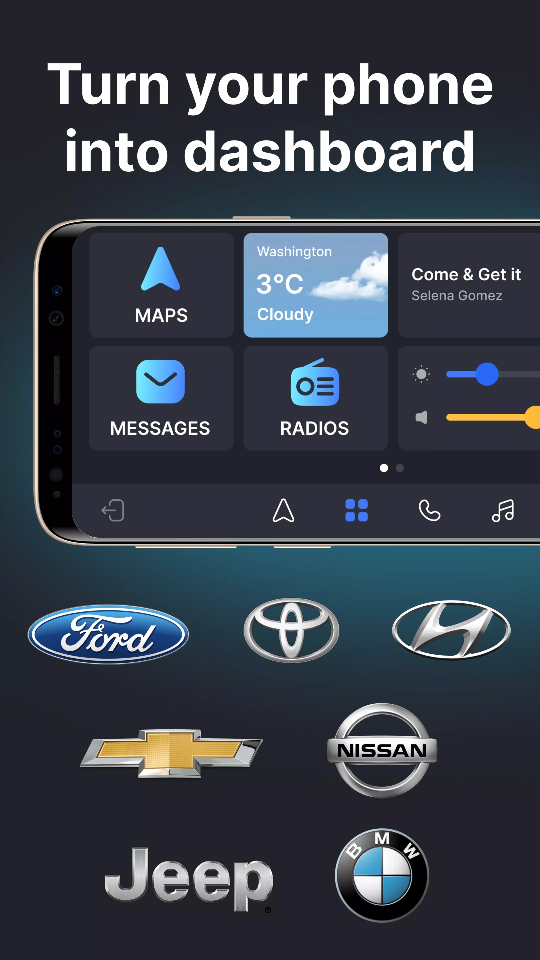 Auto Sync for Android/Car Play 스크린샷 1