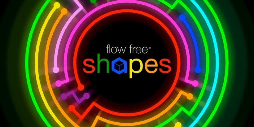 Flow Free: Shapes が人気のパズル シリーズを拡大