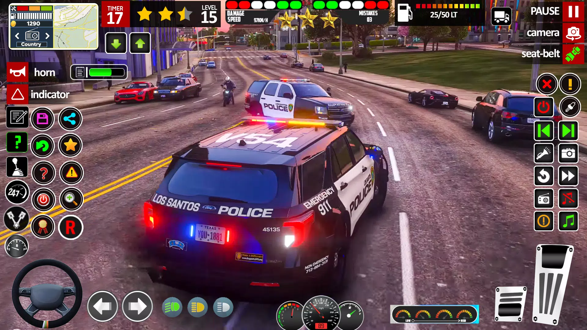 Car Chase Game Cop Simulator スクリーンショット 2