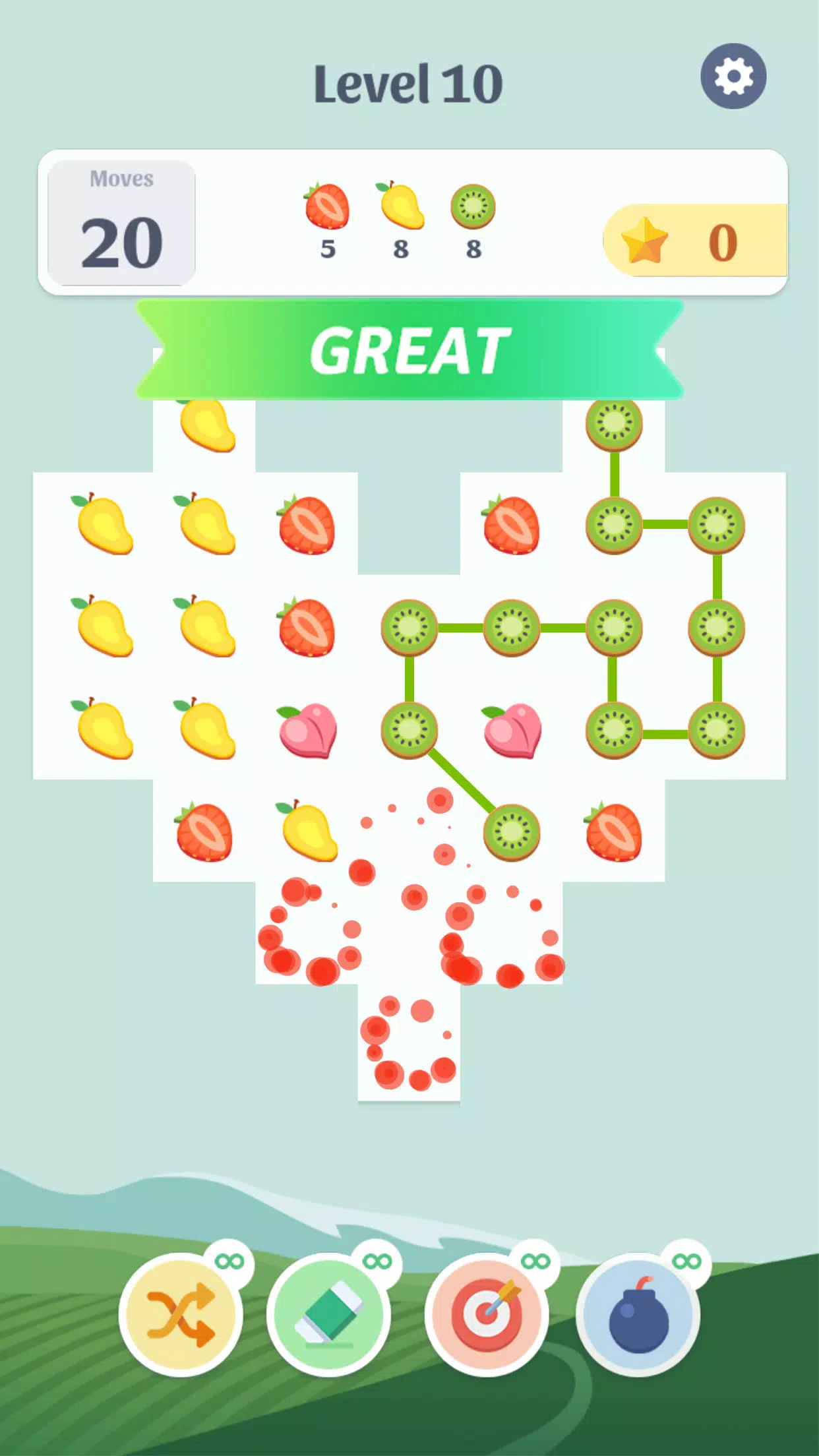 Fruit Game: Connect & Blast 스크린샷 3