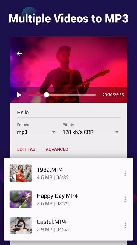 Video to MP3 - Video to Audio Screenshot 2