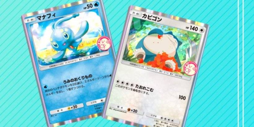 Manaphy, Snorlax Pokémon TCG Pocket의 최신 Wonder Pick 이벤트에 실 렸습니다.