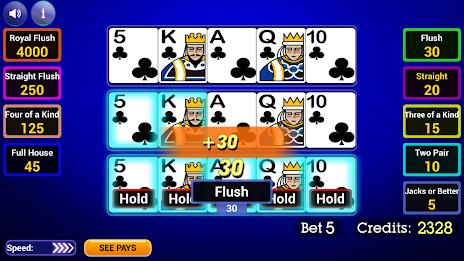 Video Poker: Multi Hand स्क्रीनशॉट 4