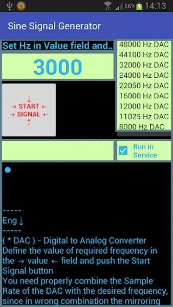 Sine SignalnGenerator应用截图第2张