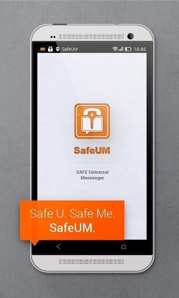 Secure messenger SafeUM Capture d'écran 3