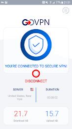 VPN segura, rápido de GOVPN Captura de pantalla 2