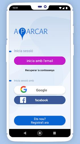 Aparcar App Captura de pantalla 1