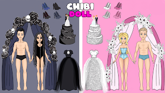 Chibi Dolls LOL: Dress up Game Capture d'écran 1