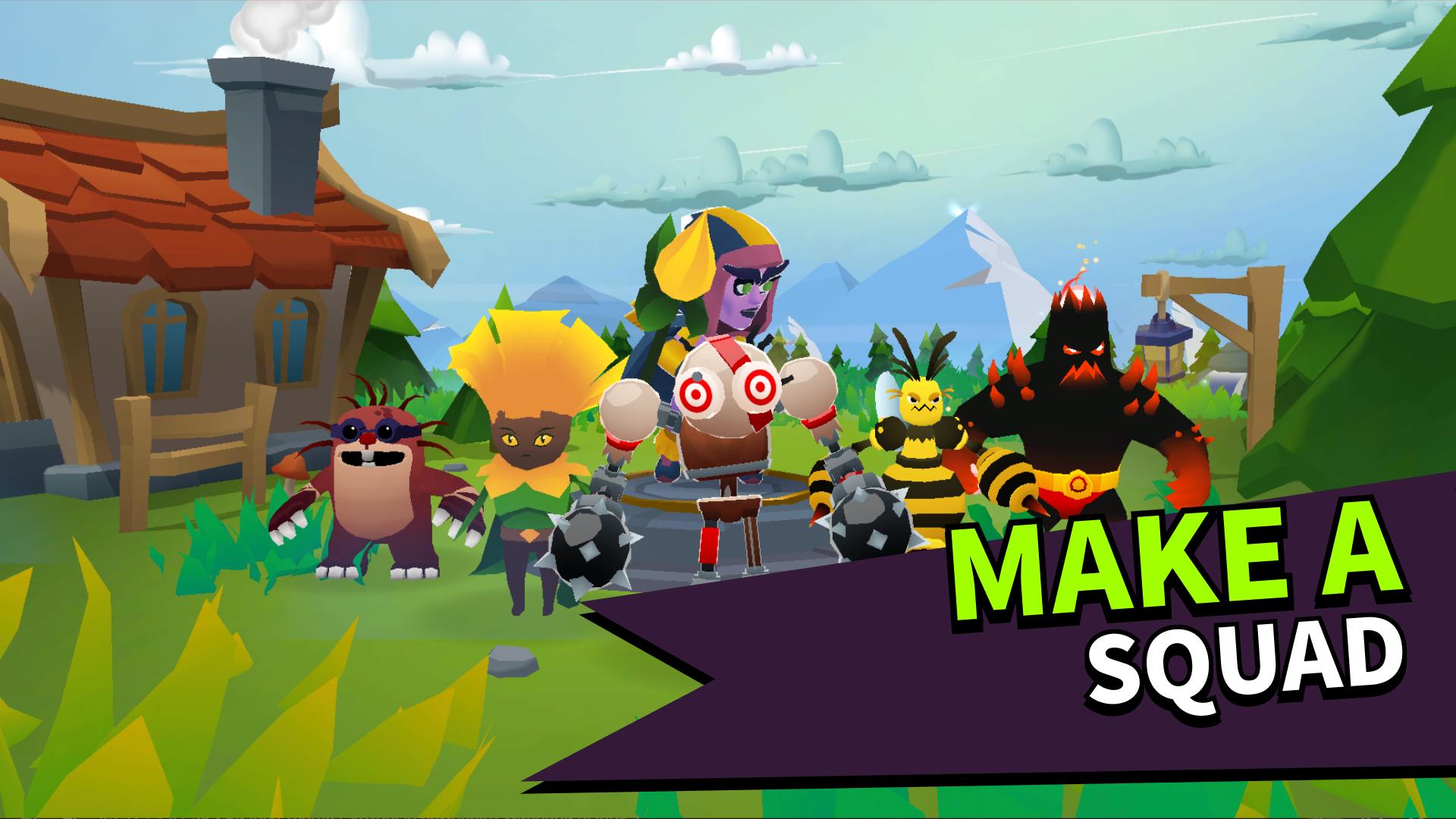 Pocket Squad: PvP battle arena Screenshot 4